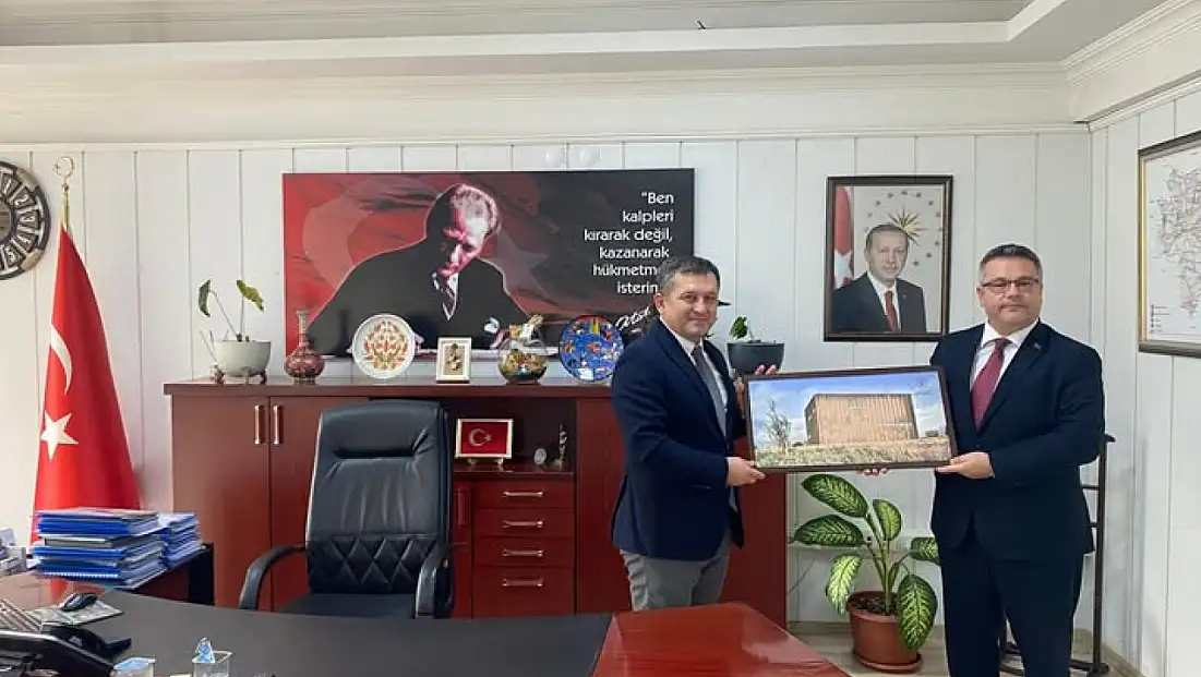 Birgi Tarihi Kent Alanı Yetkililerinden Kaymakam Erdoğan’a Ziyaret