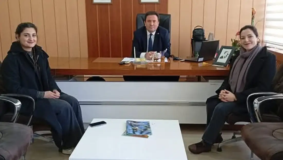 KİRAZ’DA EĞİTİMDE İŞ BİRLİĞİ ZİYARETİ GERÇEKLEŞTİ