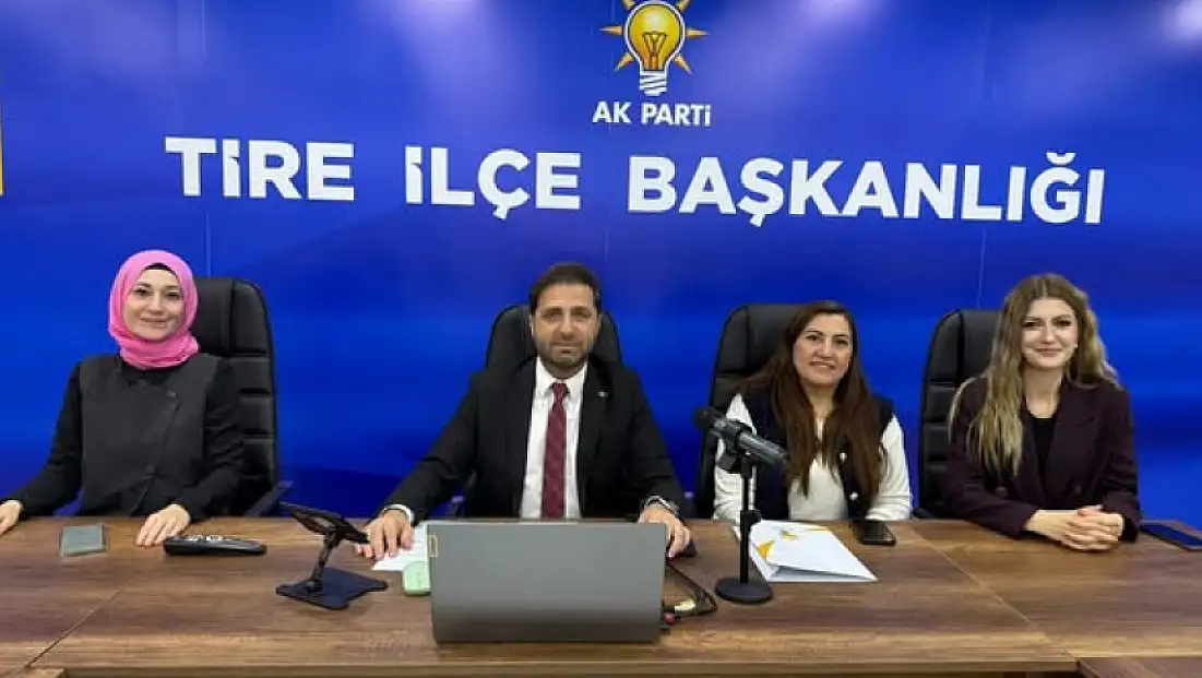 AK Parti Tire Kadın Kolları Toplantısında Teşkilatın Gücü Vurgulandı