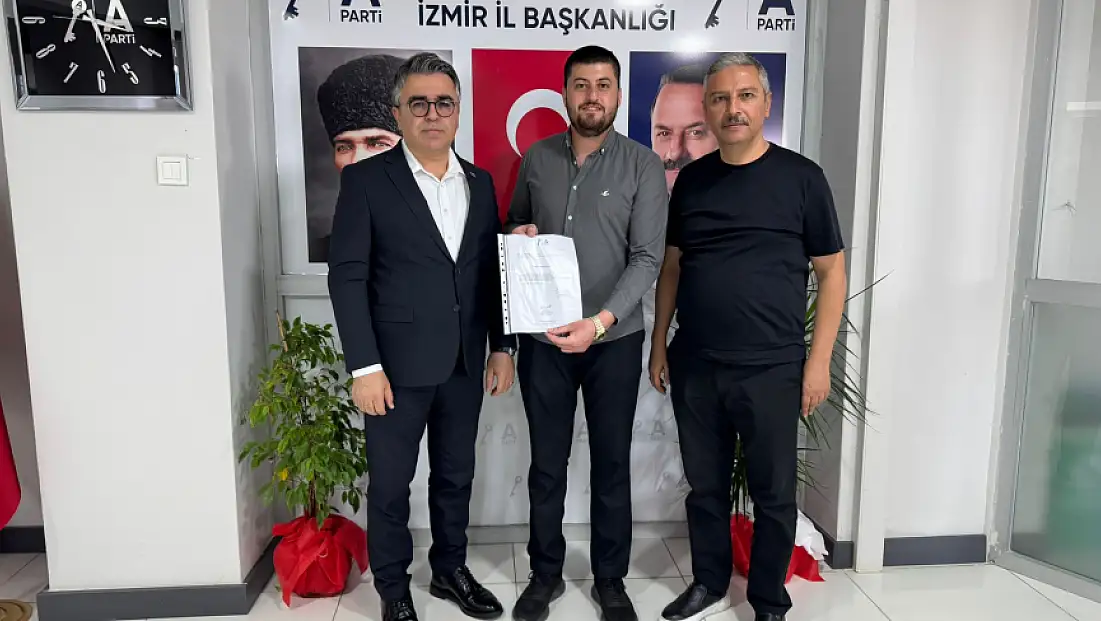 Anahtar Parti Kiraz İlçe Başkanlığı’na Kaan Aykan Atandı