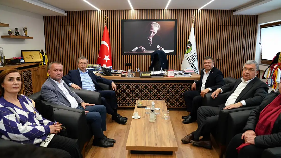 CHP MİLLETVEKİLİ TÜRERLİ, TİRE BELEDİYESİ’Nİ ZİYARET ETTİ