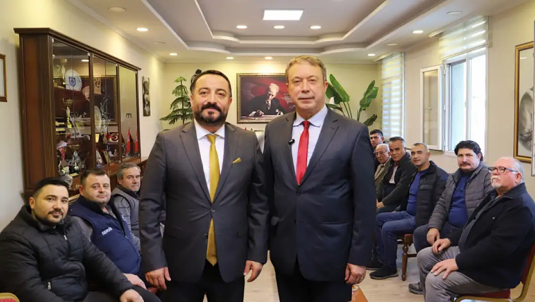 ERDEM DERYA VE EKİBİNDEN BAŞKAN TURAN’A KAPSAMLI SANAYİ ZİYARETİ