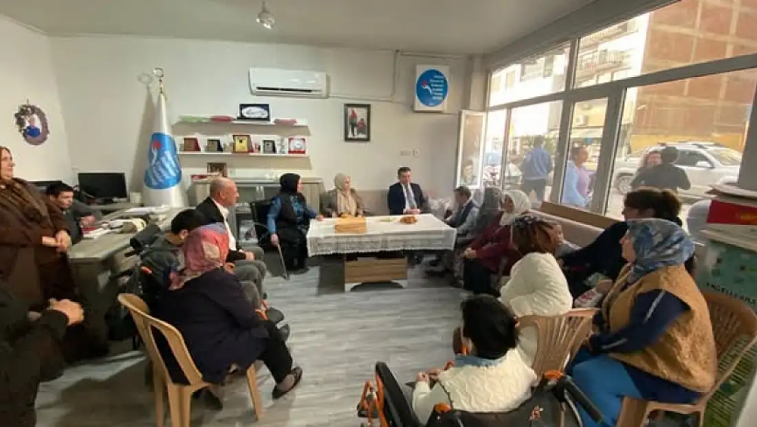 Kaymakam Erdoğan’den 3 Aralık Dünya Engelliler Günü Ziyaretleri