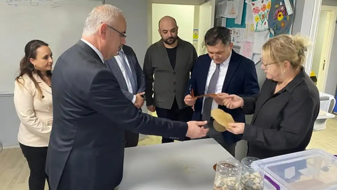 Kaymakam Erdoğan, Ödemiş Bilim ve Sanat Merkezi’ni Ziyaret Etti