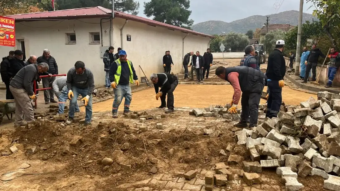 Kiraz’da Alt Yapıdan Etkilenen Mahallelerde Çalışmalar Devam Ediyor