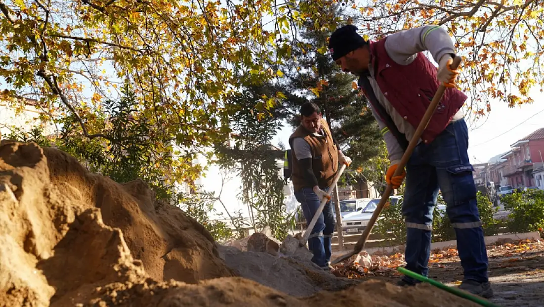 Kırtepe köy meydanında kapsamlı düzenleme
