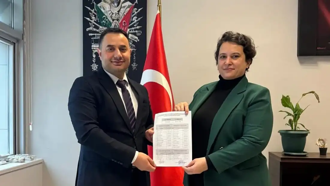 ÖDEMİŞ GIDA ESNAFI YENİ BAŞKANINI MAZBATAYLA TAÇLANDIRDI