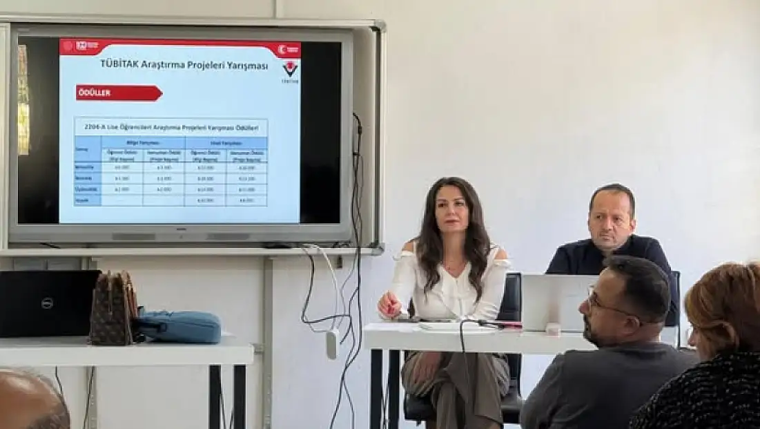 Ödemiş’te TÜBİTAK 2204 Projeleri Eğitimi Düzenlendi