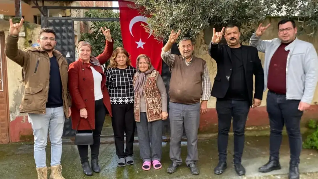 ÜLKÜ OCAKLARI ÖDEMİŞ’TEN ŞEHİT AİLELERİNE ZİYARET