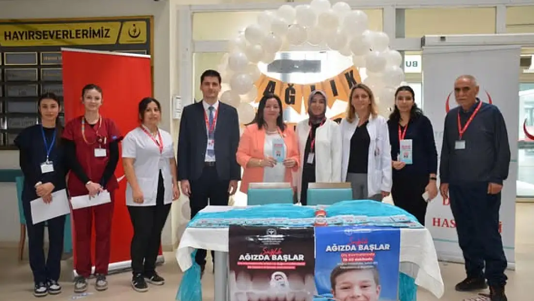 Ödemiş Devlet Hastanesi’nde Ağız ve Diş Sağlığı Standı Açıldı