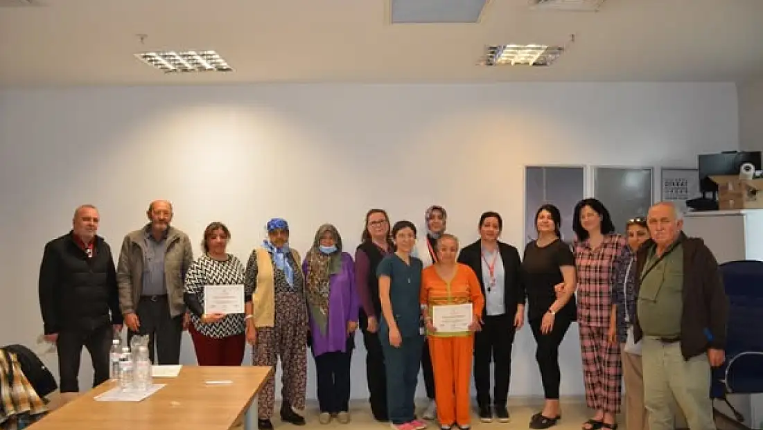 Ödemiş Devlet Hastanesi’nde Kasım Ayı Diyabet Okulu Eğitimleri Tamamlandı
