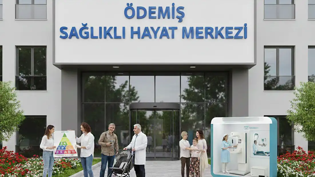 ÖDEMİŞ’TE SAĞLIKLI HAYAT MERKEZİ HİZMETLERİ ÜCRETSİZ SUNULUYOR