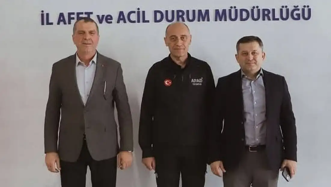 ÖDEMİŞ’TE YANGIN MAĞDURLARI İÇİN AFAD ZİYARETİ