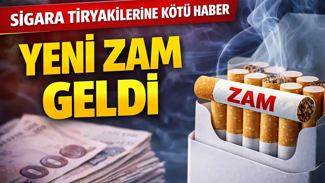 Sigara Tiryakilerine Kötü Haber: Yeni Zam Geldi
