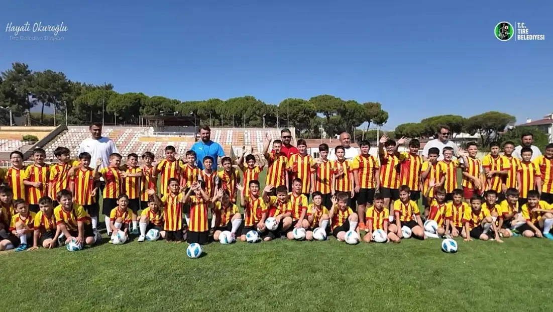 Tire Belediyesi’nden Çocuklara Spor Dolu Bir Yaz