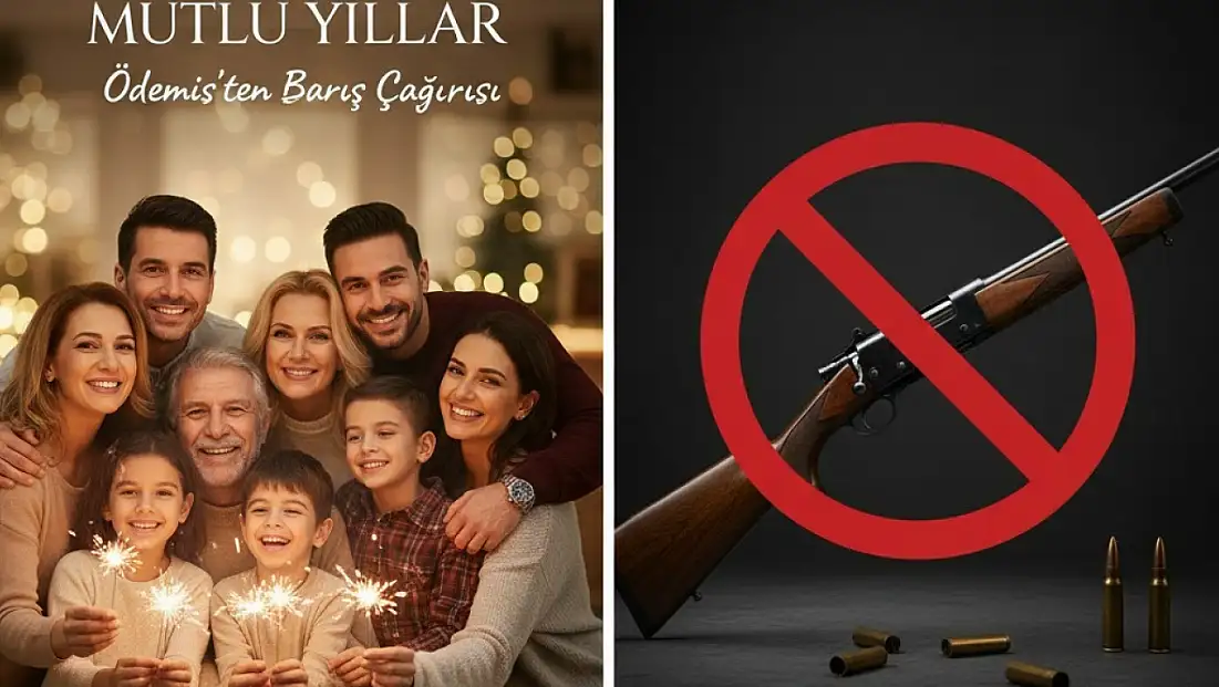 YILBAŞI MESAJI: SİLAH SESLERİ DEĞİL, HUZUR VE MUTLULUK ÖNDE OLMALI