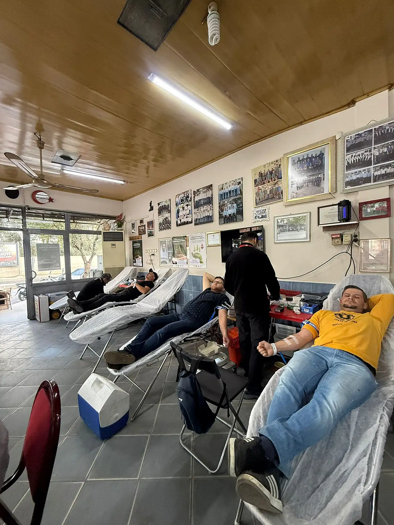 3 Eylül Mahallesi'nde Kızılay İçin Kan ve Organ Bağışı Etkinliği