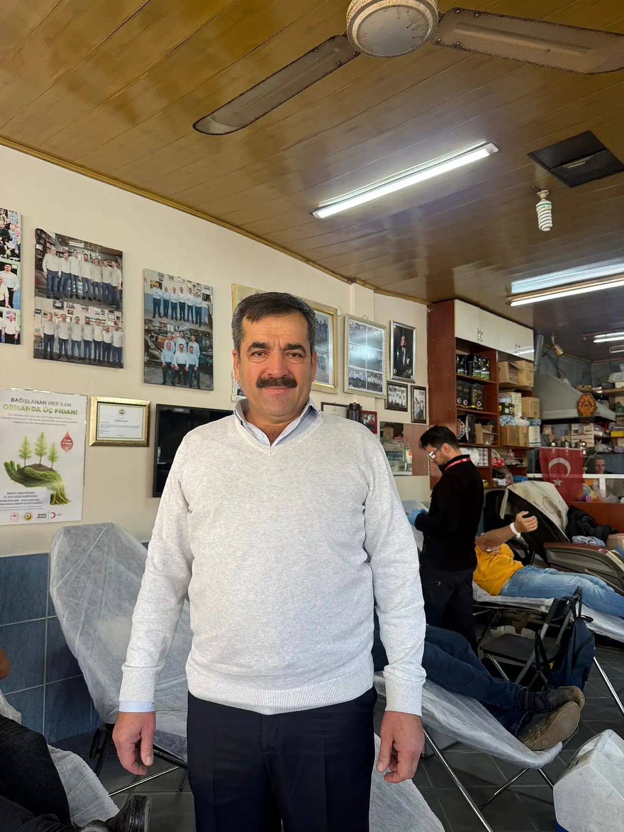 3 Eylül Mahallesi'nde Kızılay İçin Kan ve Organ Bağışı Etkinliği