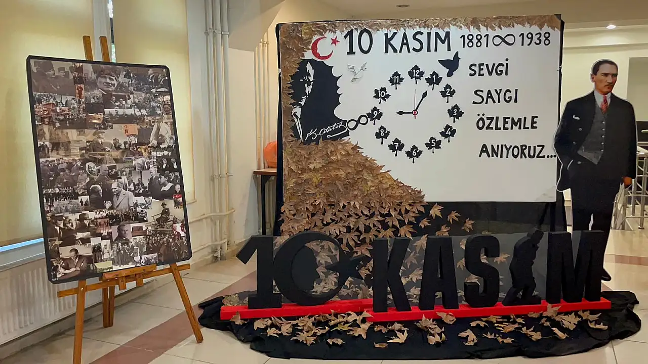 Ödemiş'te 10 Kasım'da Atatürk Saygı ve Minnetle Anıldı