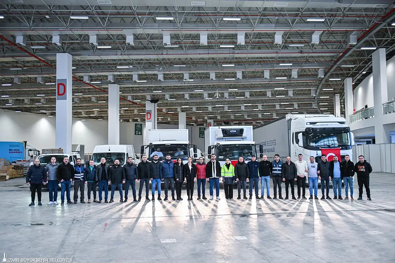 İzmir Büyükşehir'den Hatay'a Dayanışma Mesajı
