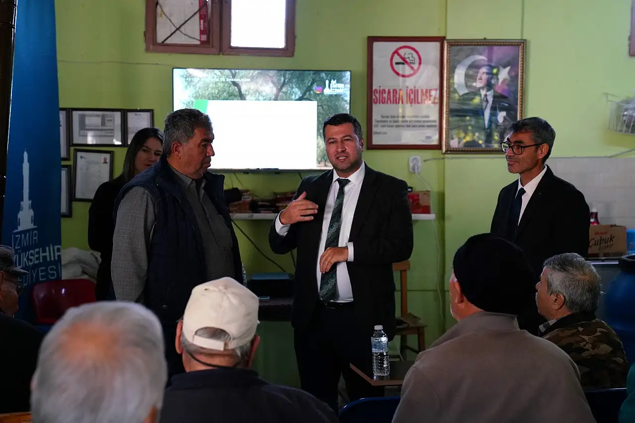 Tire Doyranlı'da Zeytin Üreticilerine Uygulamalı Eğitim