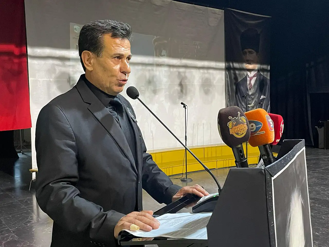 Ödemiş'te 10 Kasım'da Atatürk Saygı ve Minnetle Anıldı