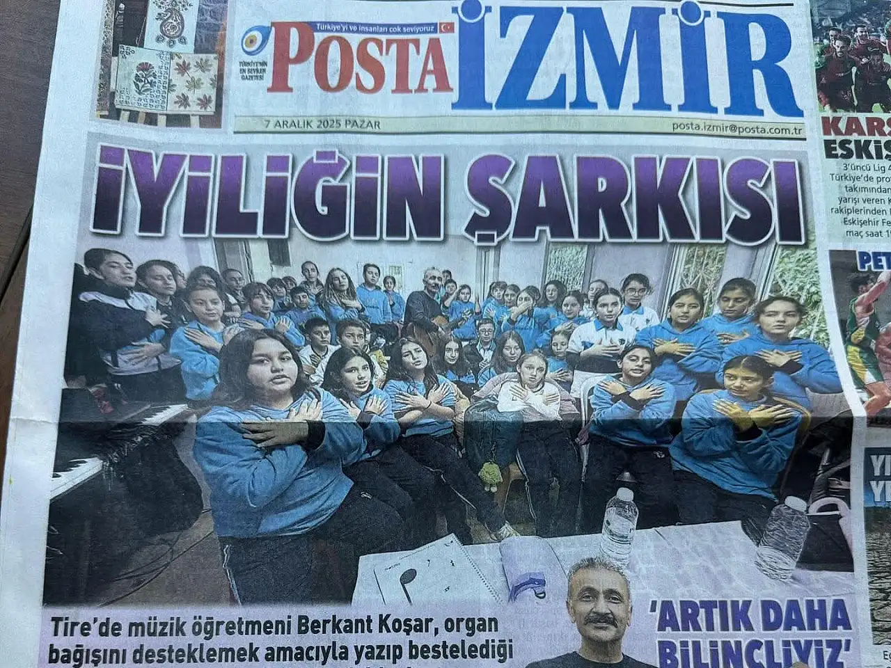 TİRELİ ÖĞRETMENDEN ORGAN BAĞIŞINA ANLAMLI DESTEK