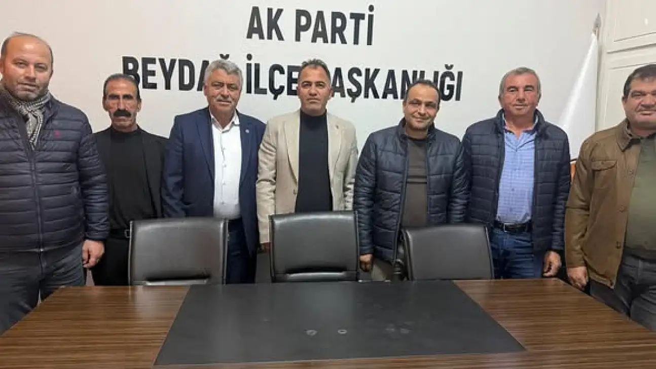 AK PARTİ BEYDAĞ'DA HAFTALIK TOPLANTI YAPILDI