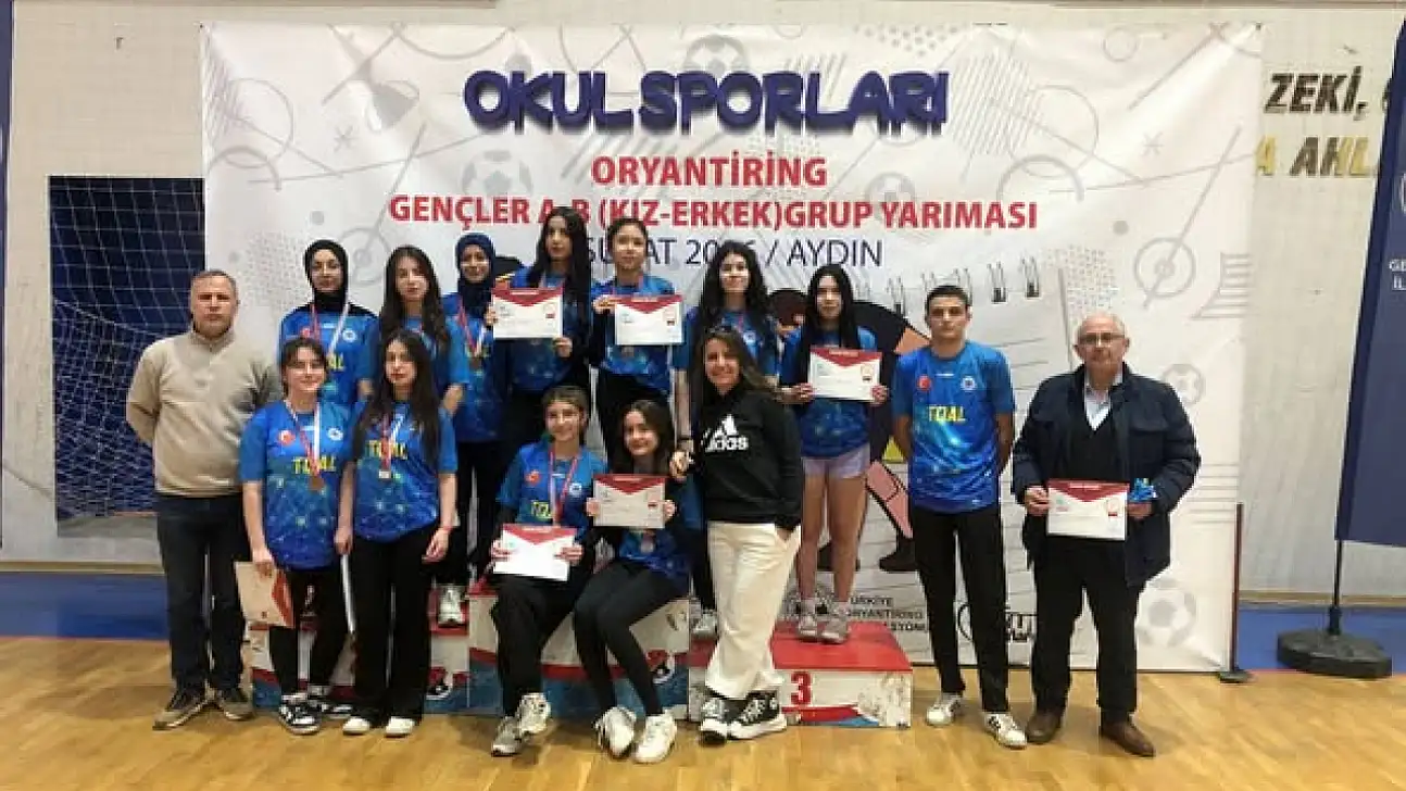 Ödemiş'in TOAL takımı Türkiye Şampiyonası'nda dereceler elde etti