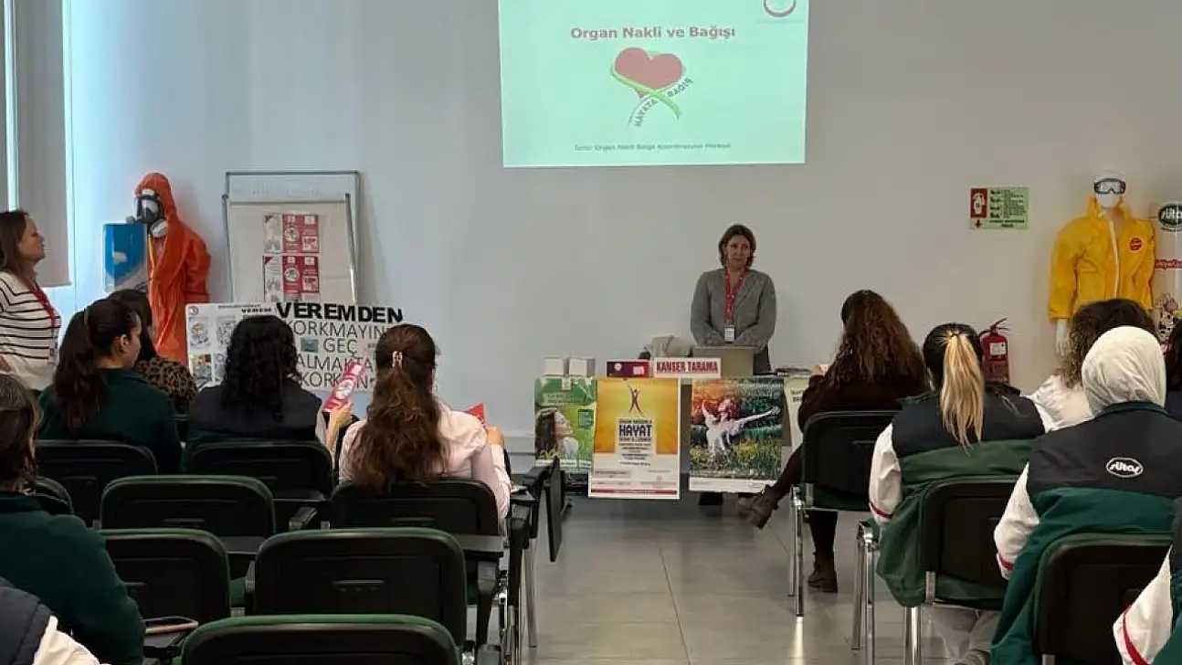 Tire İlçe Sağlık Müdürlüğü'nden Organ Bağışı Farkındalığı