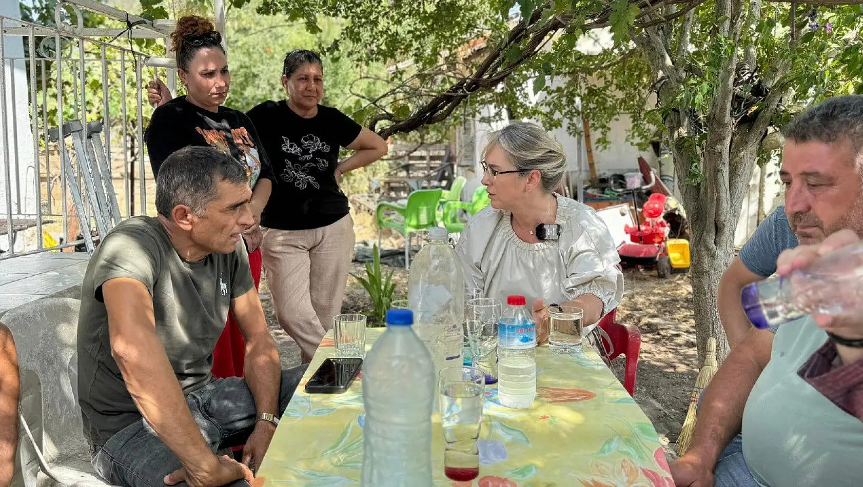 Ceyda Bölünmez Çankırı, Tire'de Yangın Bölgelerini Ziyaret Etti