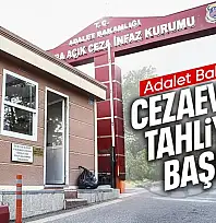 ADALET BAKANI YILMAZ TUNÇ DUYURDU: CEZAEVLERİNDE TAHLİYELER BAŞLADI