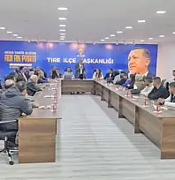 AK Parti Tire İlçe Teşkilatı Danışma Meclisinde Bir Araya Geldi