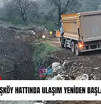 Akyurt–Başköy hattında ulaşım yeniden başladı