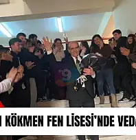 Ayhan Kökmen Fen Lisesi'nde veda