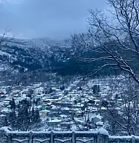 BOZDAĞ GELİNLİĞİNİ GİYDİ