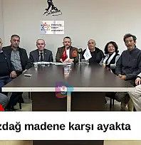 Bozdağ madene karşı ayakta