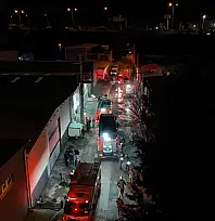 Buca'da Mobilya Atölyesinde Yangın Paniği