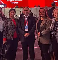 CHP Kiraz Kadın Kolları Başkanı Yasemin Bayram, 39. Kurultay'da Birlik Mesajı Verdi