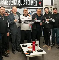 DEMİRCİ ODASI BAŞKAN ADAYI ERDEM DERYA'DAN BEŞİKTAŞLILAR DERNEĞİ'NE ZİYARET