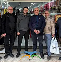 HÜSEYİN DÖNER ÖDEMİŞ'TE ESNAFIN KAPISINI TEK TEK ÇALIYOR