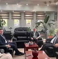 İZMİR'DE KAYMAKAMLAR ARASI ZİYARET GERÇEKLEŞTİ