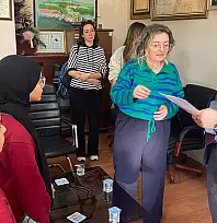 Kaymakam Erdoğan'a 'Yazarlık Atölyesi'nden Anlamlı Ziyaret