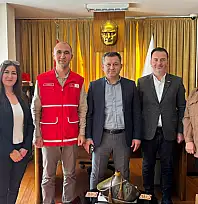 Kaymakam Erdoğan'dan Kızılay Ödemiş Şubesi'ne Teşekkür Ziyareti