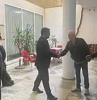 Kaymakam Erdoğan'dan Muhtarlar Derneği'ne Ziyaret