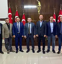 Kaymakam Erdoğan, Fatih Kök ve Heyetiyle Görüştü