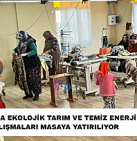 Kiraz'da ekolojik tarım ve temiz enerji çalışmaları masaya yatırılıyor