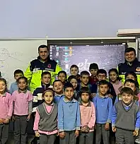 Kiraz'da Öğrencilere Trafik Güvenliği Eğitimi Verildi