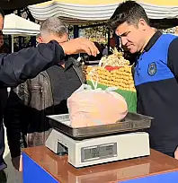 KİRAZ PAZARYERİNDE ÖLÇÜ VE TARTI DENETİMİ YAPILDI