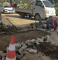 Kiraz Sanayisinde Yol Bakım Çalışmaları Sürüyor